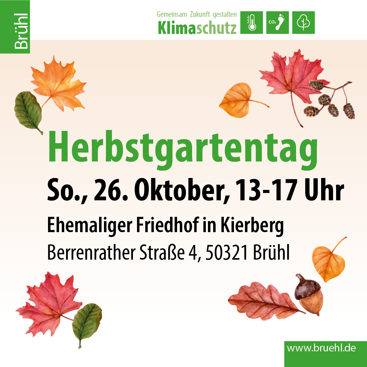 Einladung zum Herbstgartentag am 26. Oktober 2025