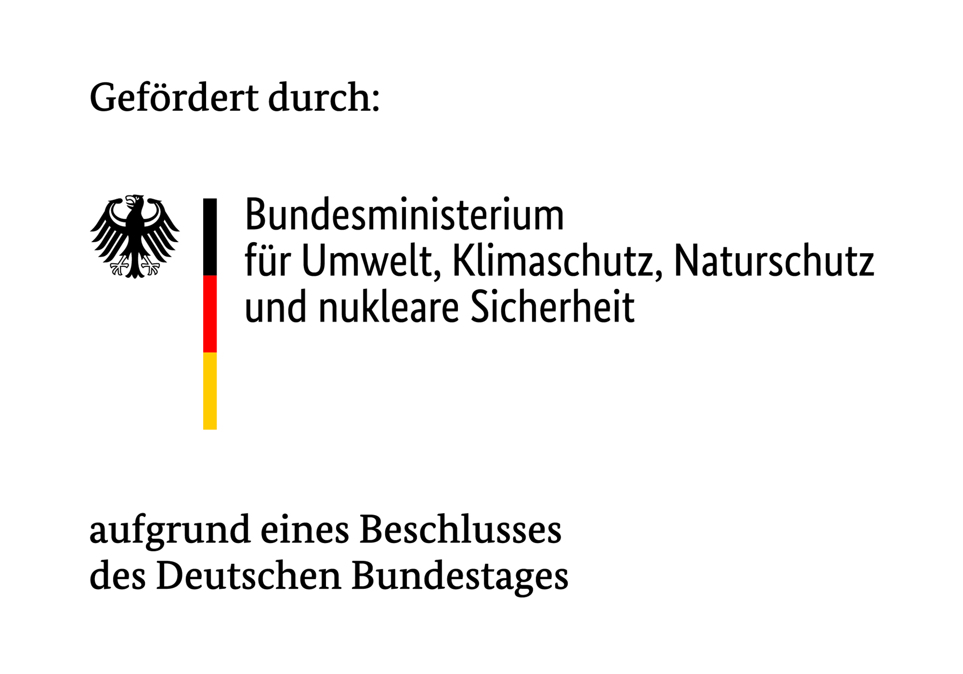 Logo des Bundesministeriums für Umwelt, Klimaschutz, Naturschutz und nukleare Sicherheit