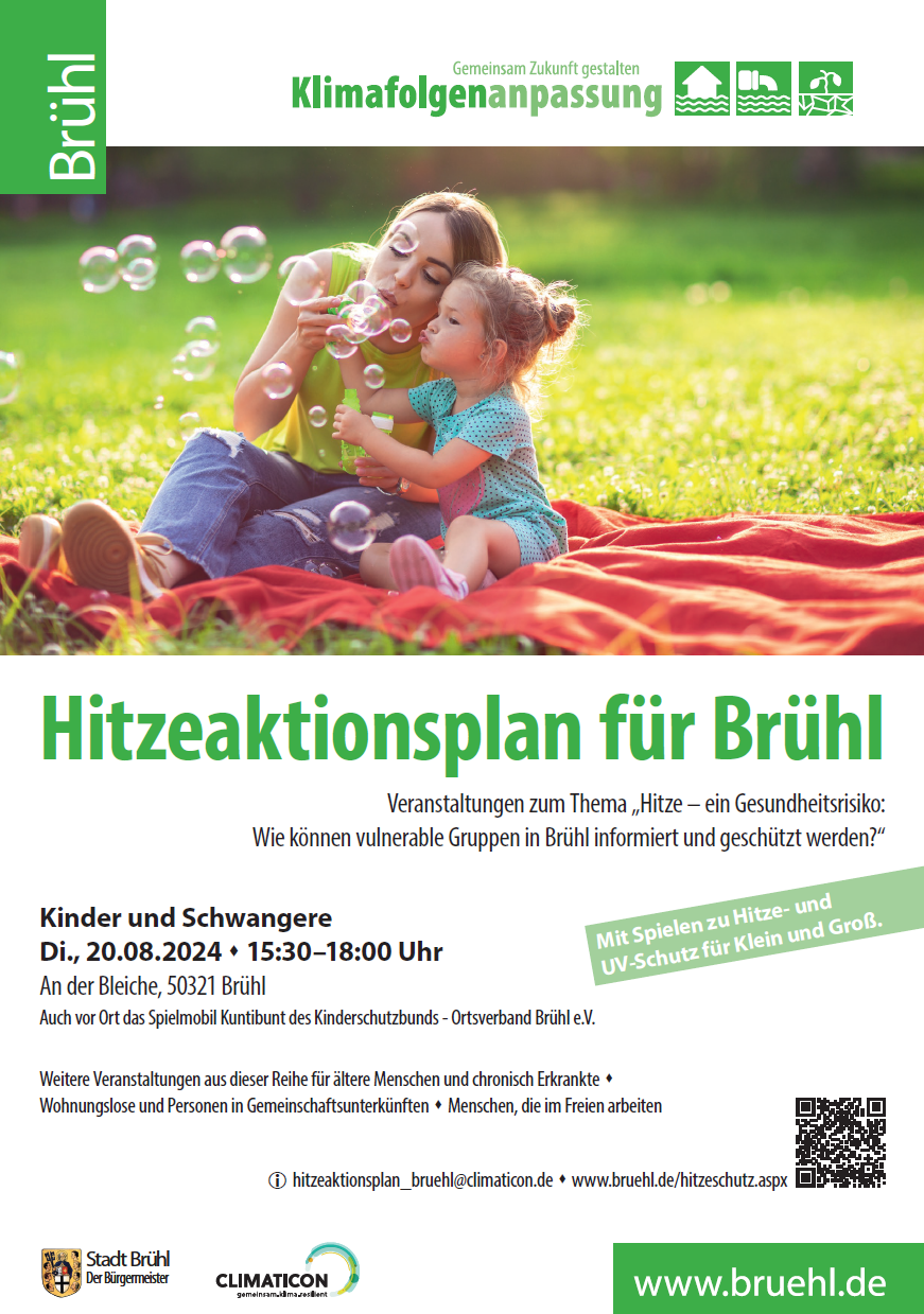 Poster – Workshop Hitzeaktionsplan