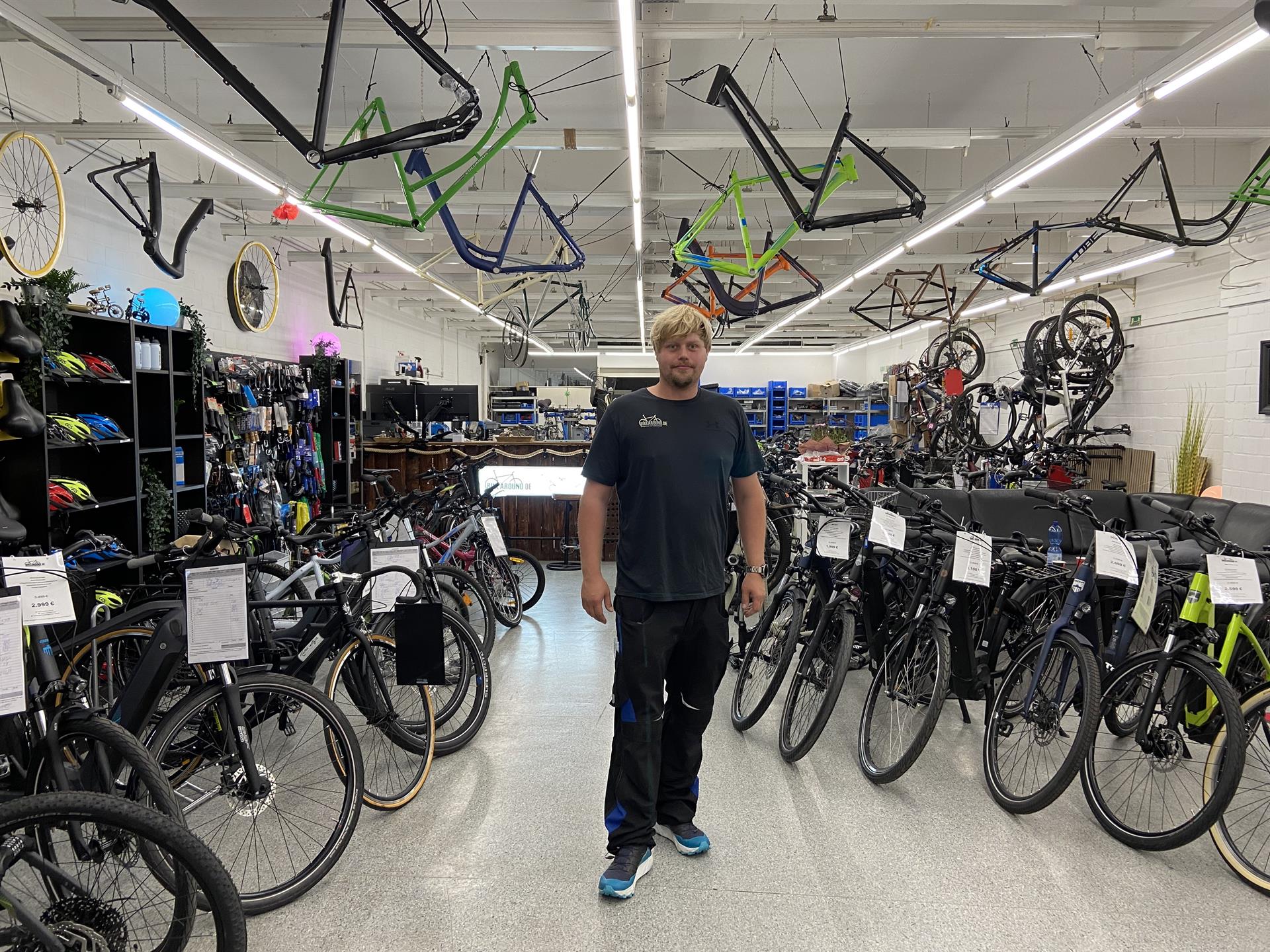 Sebastian Voiß von bikearound.de